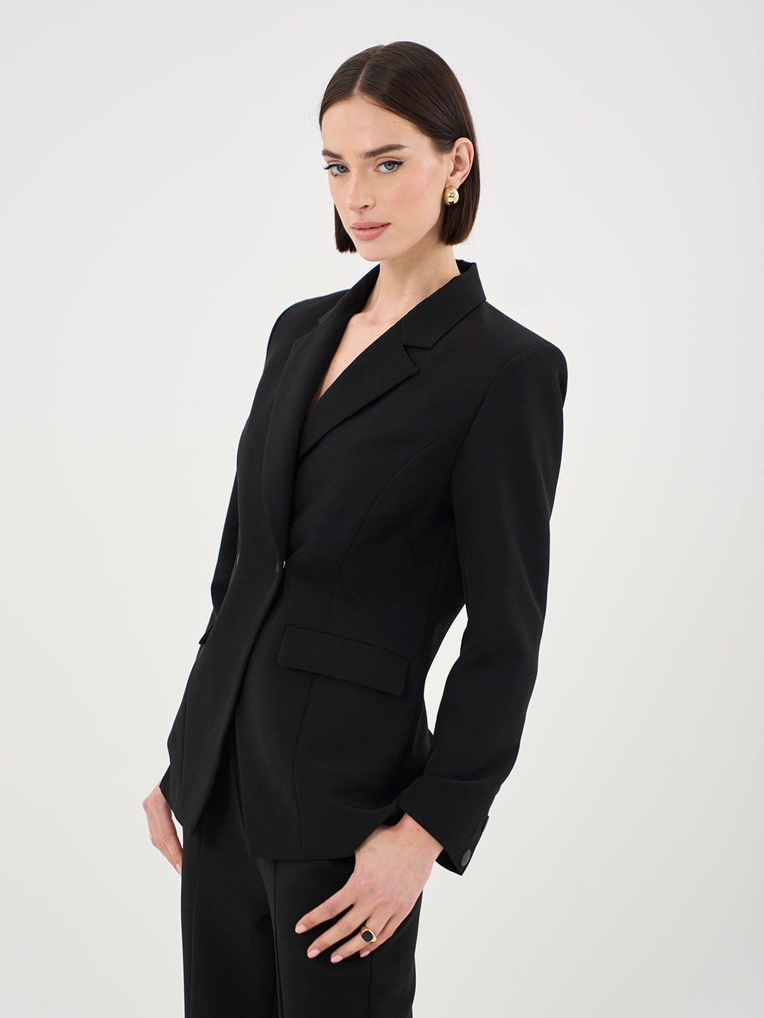 Tailored Double Breasted Blazer