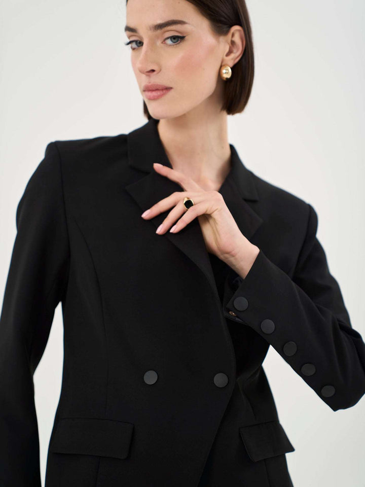 Tailored Double Breasted Blazer