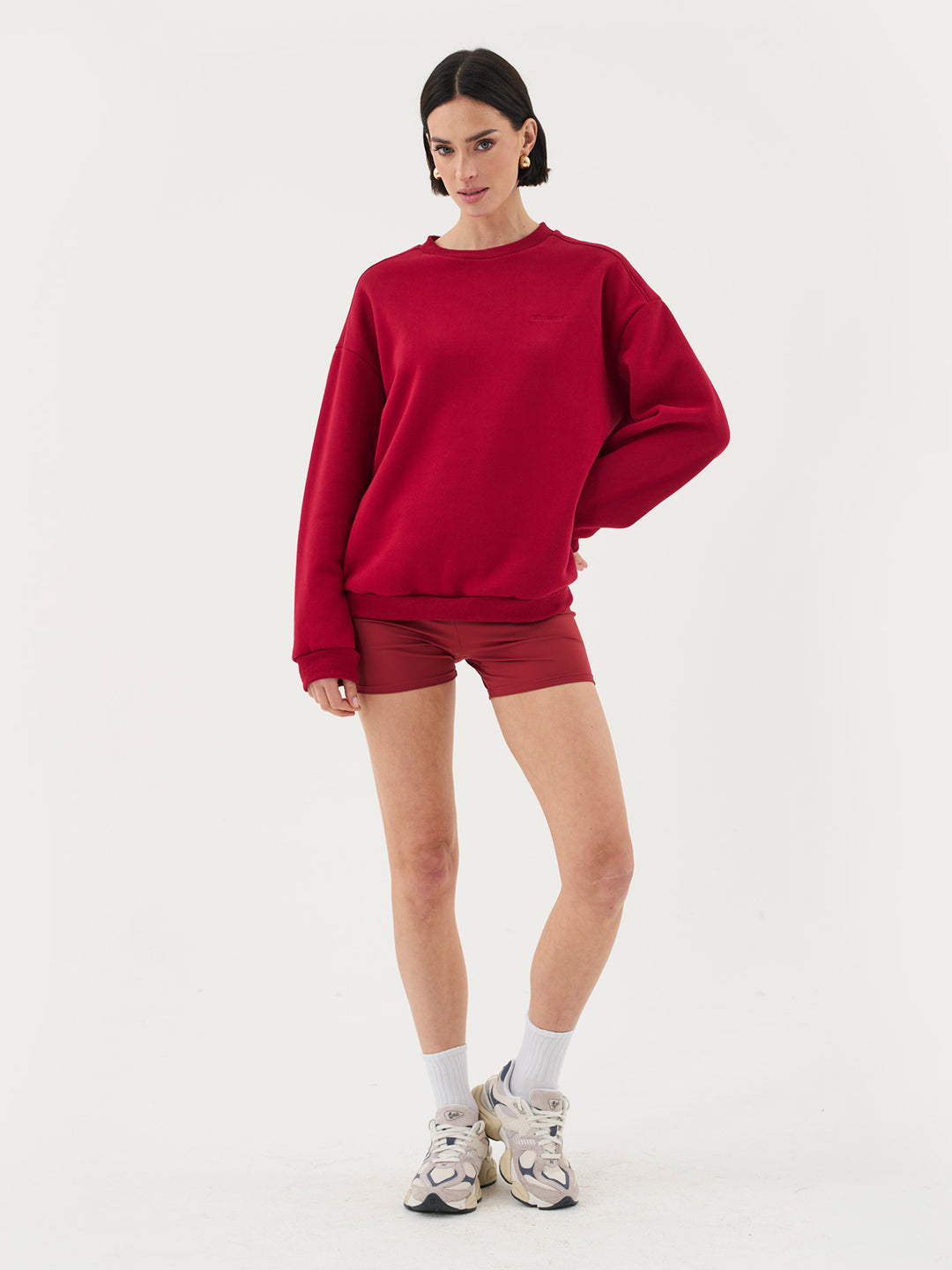 Oversized Crew Neck Sweatshirt