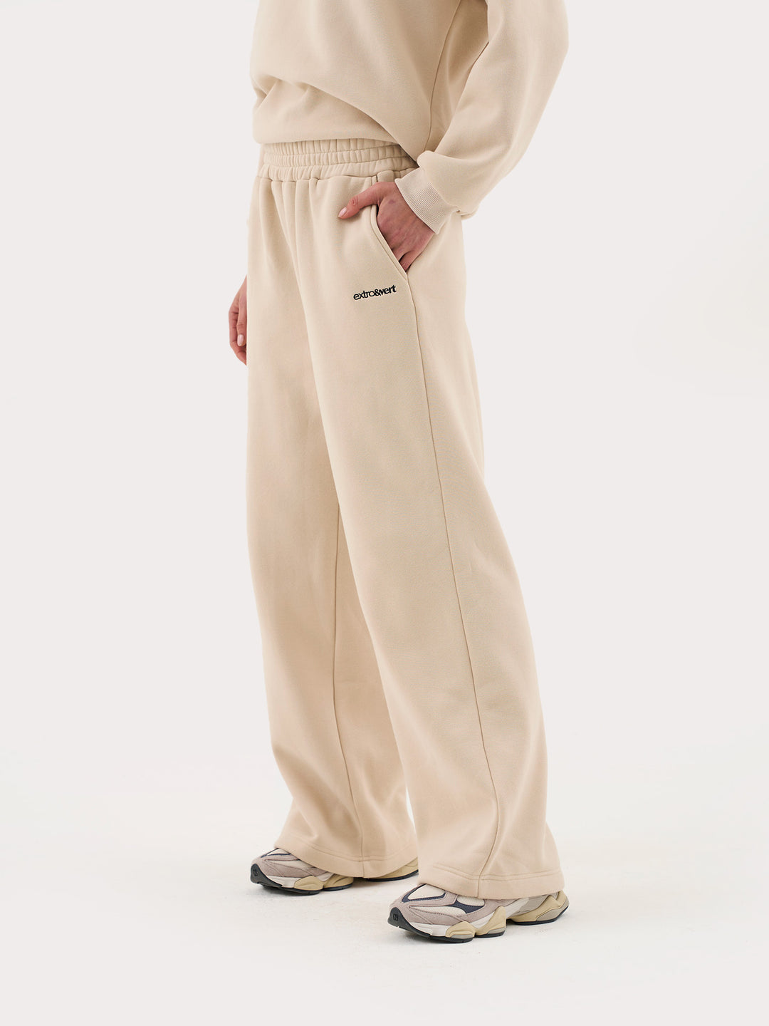 Wide Leg Sweat Joggers